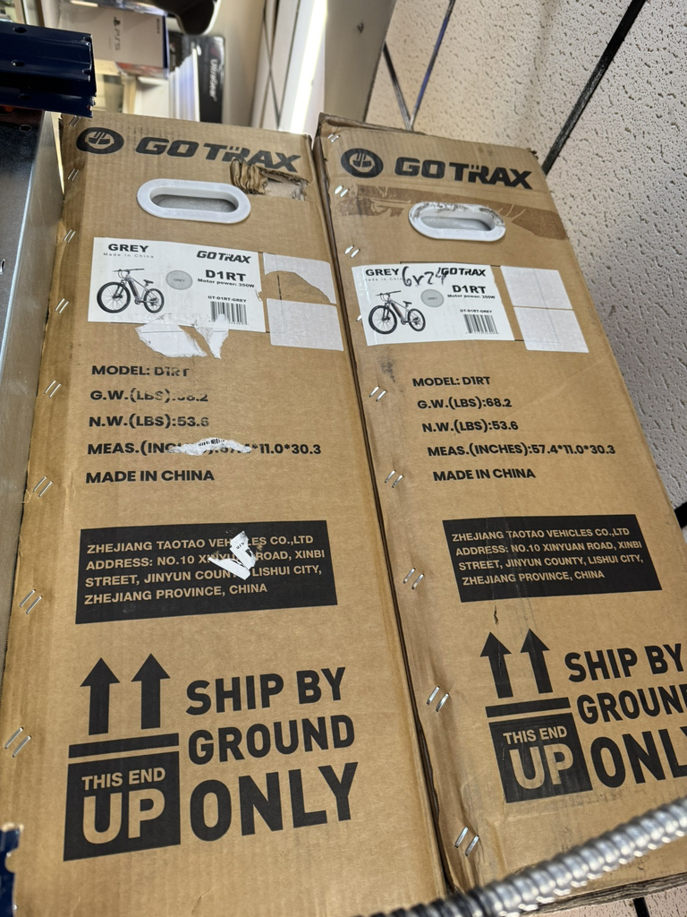 GOTRAX D1RT 27.5" Adult Electric Mountain Bike (Gray) - Brand New #1
