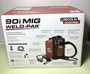 Lincoln ELECTRIC 90i MIG FLUX CORE WIRE FEED WELD PAK WELDER 120V K5256-1 NEW used