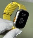 Apple Watch Ultra 49MM Titanium (GPS + Cellular) A2622- 1st Gen w yellow band with delivery