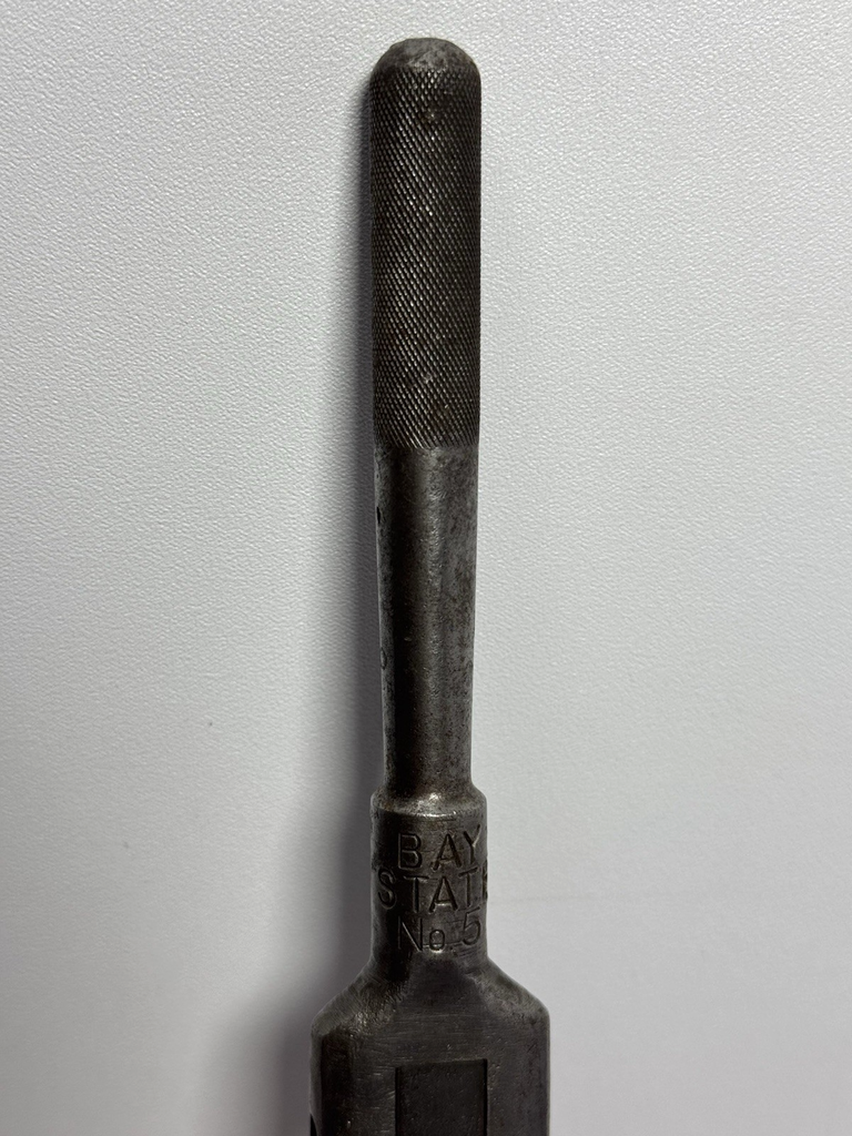 BAY STATE NO. 5 TAP WRENCH , 24" OAL Vintage #1