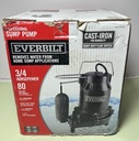 Everbilt Professional Sump Pump HDS75 Heavy Duty - Black buy