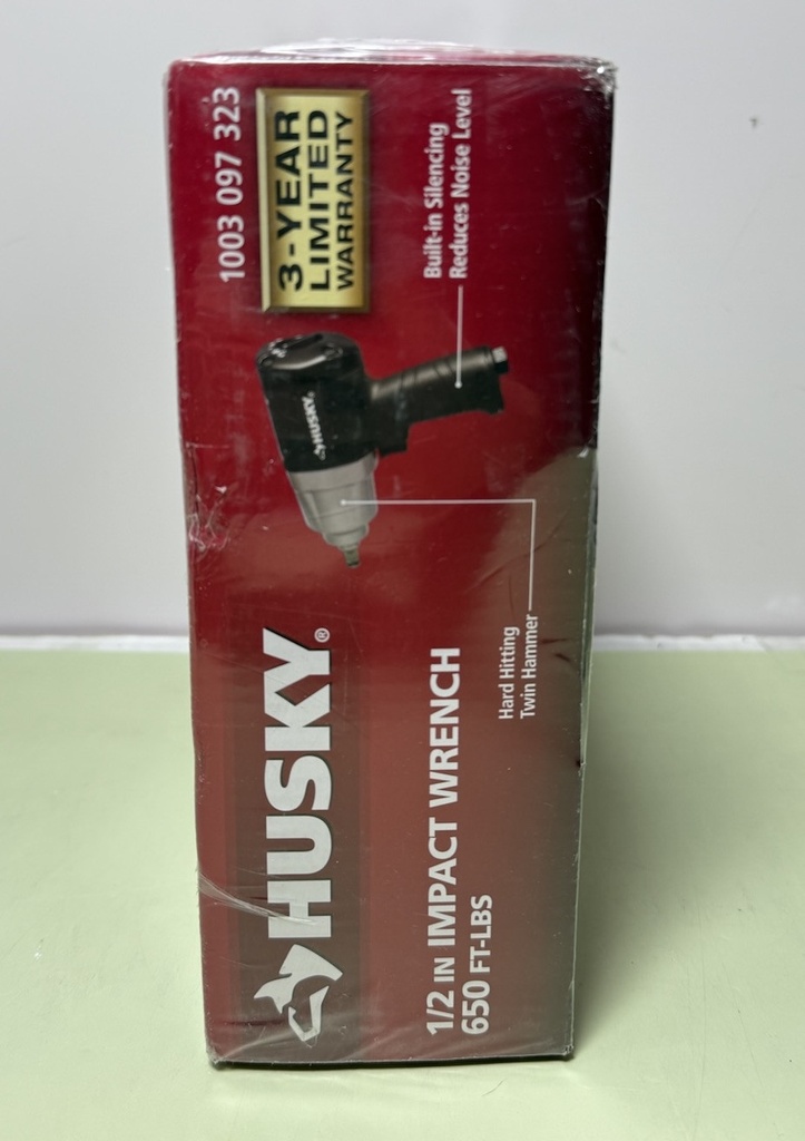 Husky 1003097323 1/2" Pneumatic 650 FT-LBS Impact Wrench #2