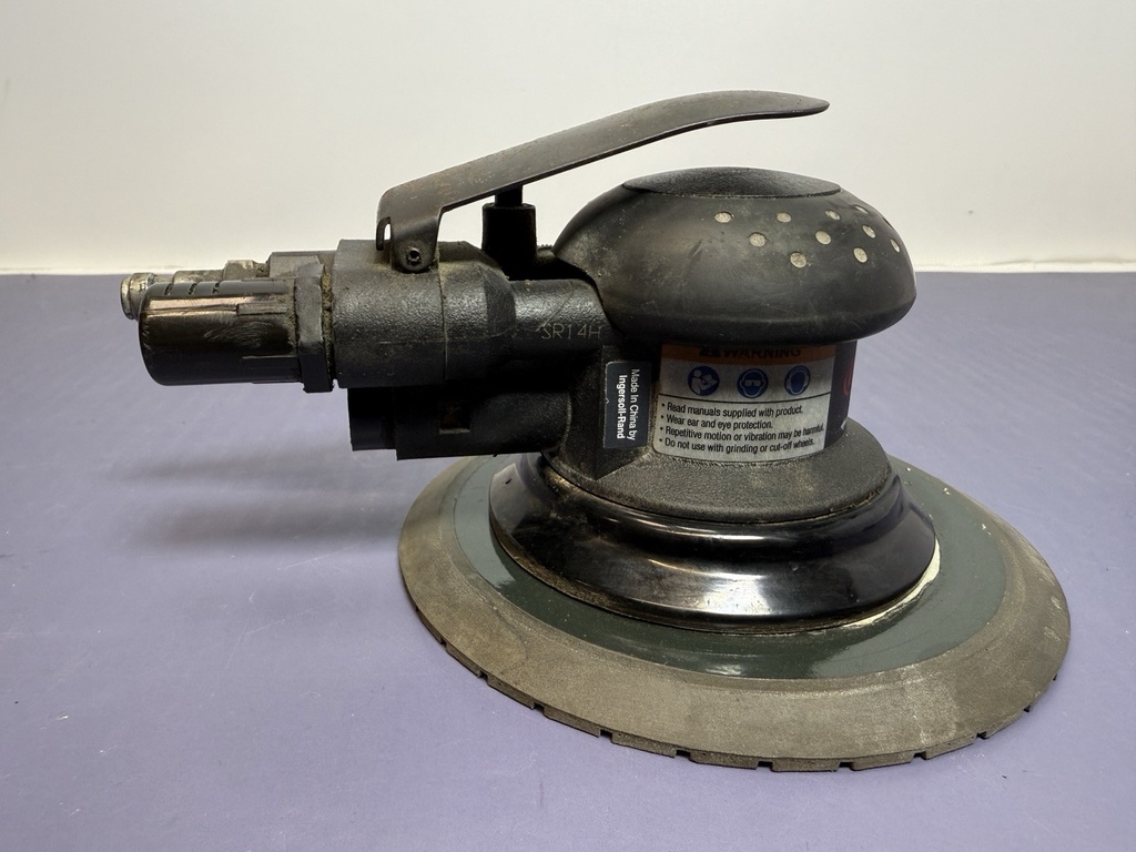 Ingersoll Rand 4151 6” Random Orbit Pneumatic Sander - Black - Good Preowned #3