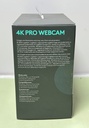 Logitech 4K Pro Webcam - Black (960-001390) used