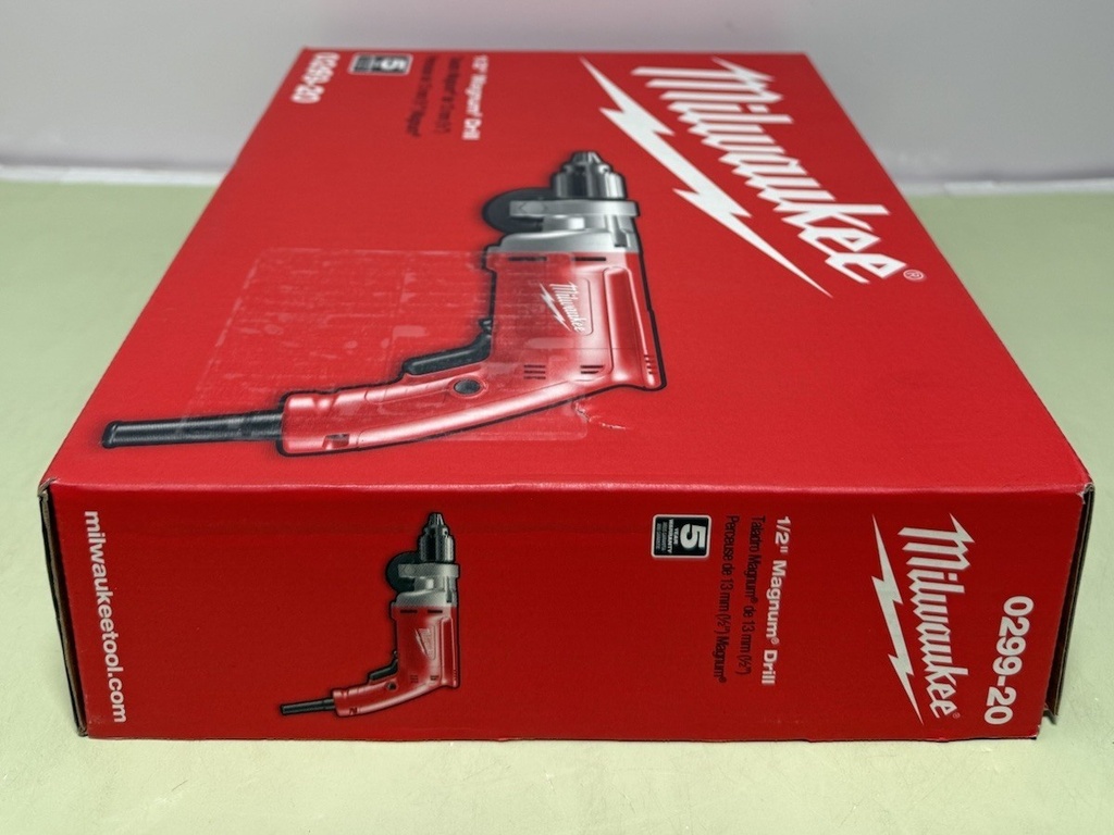 Milwaukee 0299-20 120V AC 1/2-Inch Magnum Drill 0-850 RPM w/ Chuck Key #3