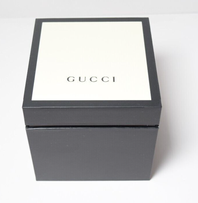 New Gucci GG2570 Dark Blue Dial Stainless Steel Watch YA142303 #14