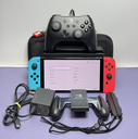 Nintendo Switch OLED Model HEG-001 Handheld Console 64GB w/ Controller used