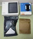 Ring - Spotlight Cam Plus Wireless 1080p 4W Solar Panel Security -Bundle used