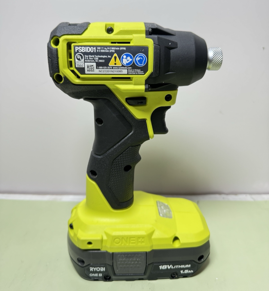 Ryobi PSBID01 18v 1/4" ONE+ HP Brushless Impact Driver w/ battery and charger #3