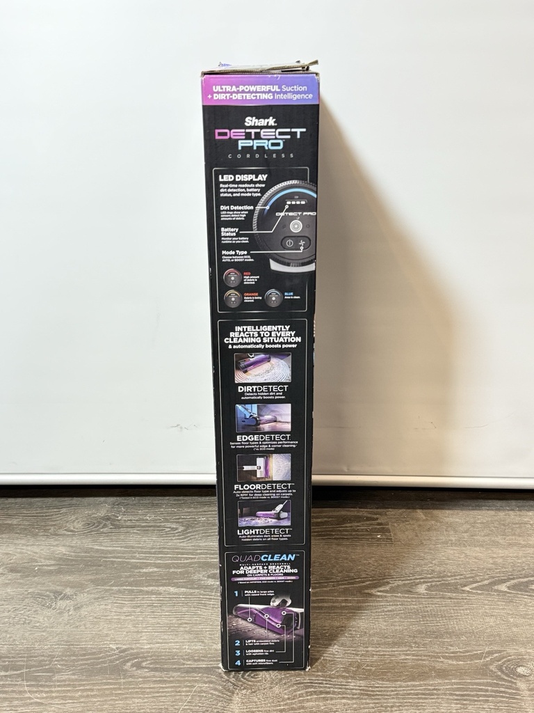Shark Detect Pro Cordless Quad Clean Vacuum Cleaner IW1111 - Brand New #4
