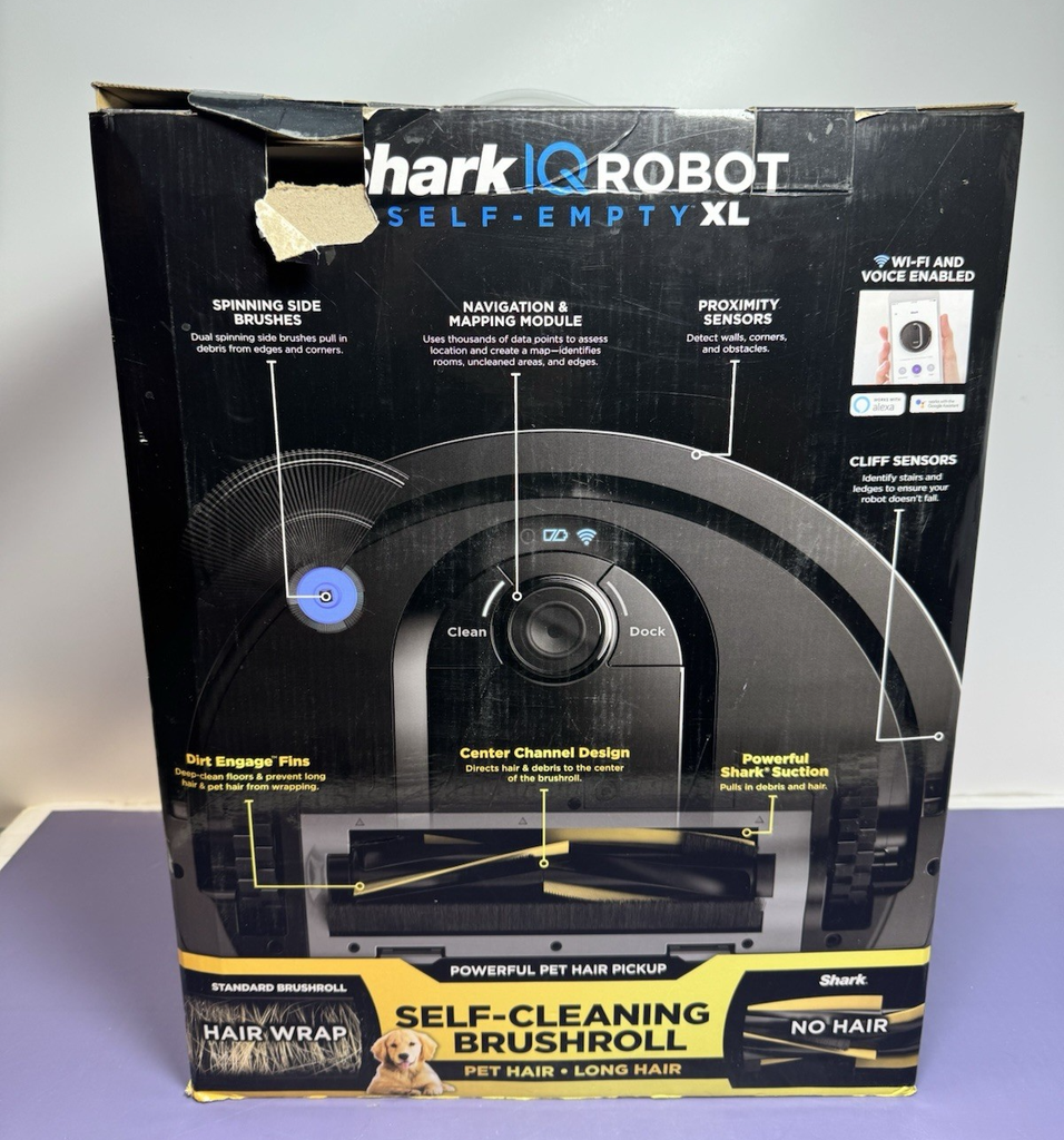 Shark IQ Robot Vacuum(RV1001AE) App-Controlled Self-Emptying--Open Box #2