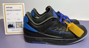 Size 9.5 - Off-White x Air Jordan 2 Retro SP Low Black Varsity Royal - Preowned buy