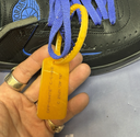 Size 9.5 - Off-White x Air Jordan 2 Retro SP Low Black Varsity Royal - Preowned in Boston, MA