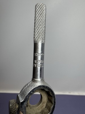 Vintage ACE DS-25 and Tap and Die Nickle Plated Stainless Steel Die Holder #7
