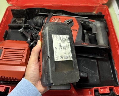 Hilti TE 30-A36 36-V SDS Plus Rotary Hammer  Drilling & Chiseling w batt/charger #9