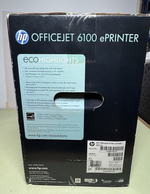 Brand New - HP Officejet 6100 Standard Inkjet Printer #1