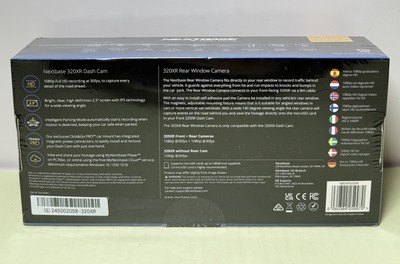 New Nextbase - 320XR Dash Camera with Rear Window Camera - Black #1