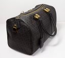 Fendi Zucchino Canvas Forever Bauletto Boston Bag cost