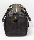 Fendi Zucchino Canvas Forever Bauletto Boston Bag purchase