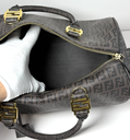 Fendi Zucchino Canvas Forever Bauletto Boston Bag – photo-2