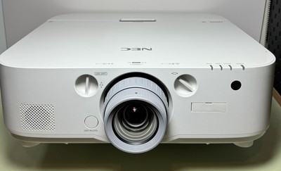 NEC NP-PA521U 5200 Lumen WUXGA Projector 1028 Lamp Hours 66% Lamp Life remaining #1