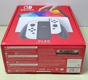 Nintendo Switch (OLED model) with White Joy-Con -Mint condition + Case cost