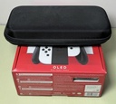 Nintendo Switch (OLED model) with White Joy-Con -Mint condition + Case purchase