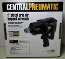 New Central Pneumatic 1 in Pistol Grip Air Impact Wrench Gun-62355 used