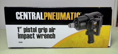 New Central Pneumatic 1 in Pistol Grip Air Impact Wrench Gun-62355 #2