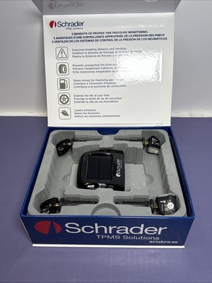 Genuine Schrader Tire Pressure Monitoring System TPMS Retrofit Kit SCHRFK4S #2