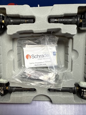Genuine Schrader Tire Pressure Monitoring System TPMS Retrofit Kit SCHRFK4S #3