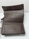 Louis Vuitton Damier Porte Feuille Sarah Long Bifold Wallet Brown-Fair condition cost