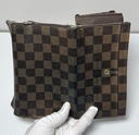 Louis Vuitton Damier Porte Feuille Sarah Long Bifold Wallet Brown-Fair condition at best price
