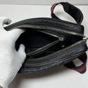 GUCCI GG Supreme belt Waist Body bag Fanny Pack 474293 canvas Black cross body – photo-8