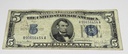1934 A $ 5 Dollar Silver Certificate Bill Note Washington D.C. Very Rare buy