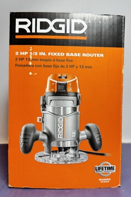 Ridgid R22002 11 Amp 2 HP 1/2 in. Corded Fixed Base Router #2