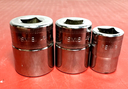 Snap On  3/8" Drive 18mm, 16mm, 12mm Metric 6 Point Shallow Sockets 3 x LOT buy