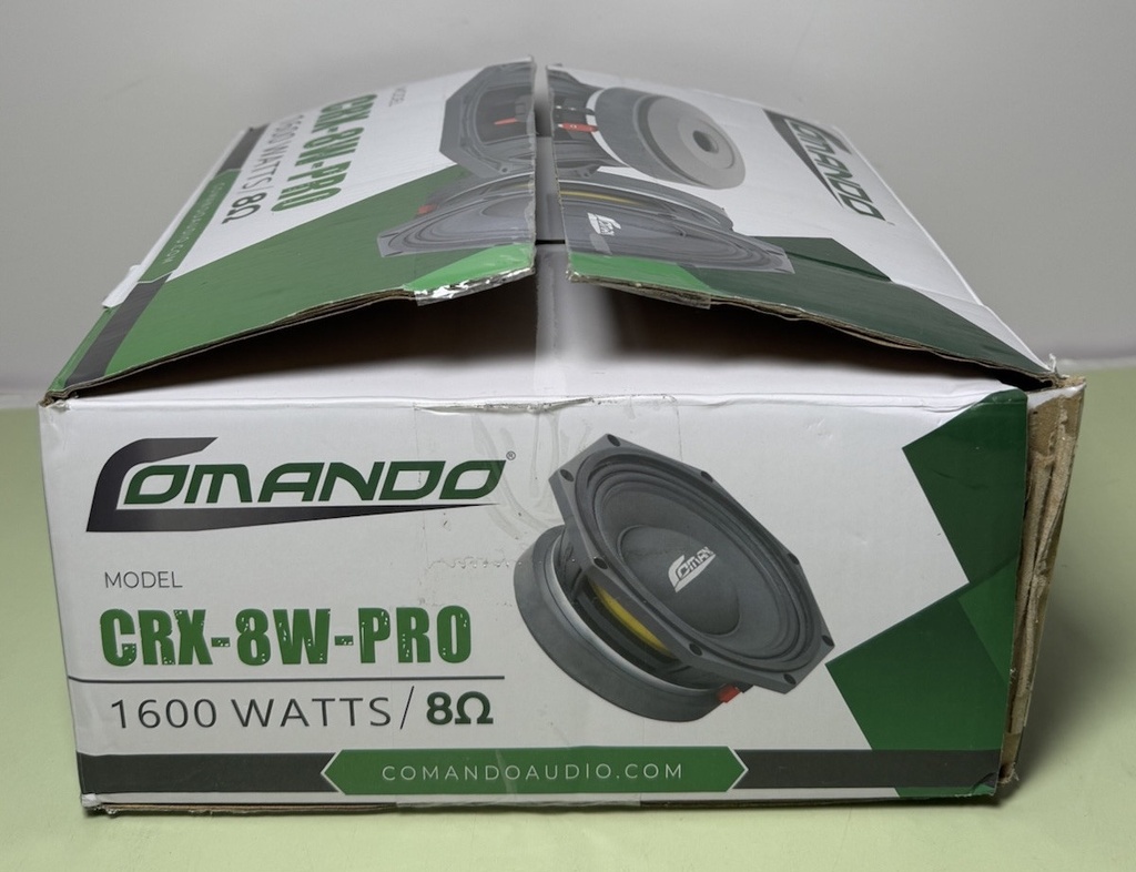 COMANDO AUDIO CRX-8W-PRO  8” 1600W MAX. | COIL 8Ω #1