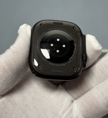 Apple Watch Ultra 2 GPS + Cell 49mm Sport Watch Titanium Case Black Ocean Band #6