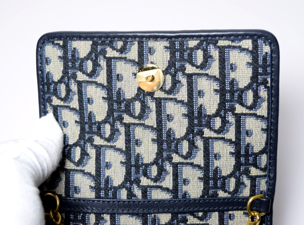 Christian Dior 30 Montaigne 2-in-1 Pouch Oblique Canvas #11