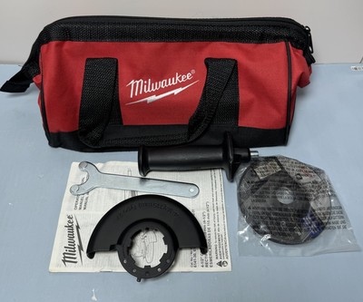 Milwaukee Tool 6142-30 11 Amp Corded 4-1/2" Small Angle Grinder-Open Box #6