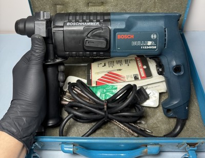 Bosch SDS-plus Bulldog Corded Rotary Hammer Drill 11234VSR w/Bits And Case #1