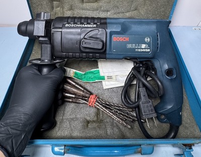 Bosch SDS-plus Bulldog Corded Rotary Hammer Drill 11234VSR w/Bits And Case #5