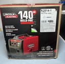 Lincoln Electric 140 Amp MIG and Flux-Core Wire Feed Welder 140HD K2514-1-New used