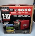 Lincoln Electric 140 Amp MIG and Flux-Core Wire Feed Welder 140HD K2514-1-New price