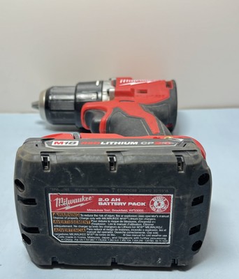 Milwaukee 3601-20 M18 18V Li-Ion Brushless 1/2" Compact Drill Driver Battery 2.0 #4
