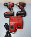 Milwaukee M18 2656-20 & 3601-20 Impact Driver Combo with Battery & Charger buy