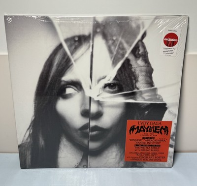 Lady Gaga – Mayhem [Target Exclusive Opaque Yellow Vinyl + CD] NEW SEALED 2024 #1