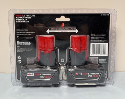 Milwaukee 48-11-2412 M12 RedLithium XC3.0 2-Pack #1