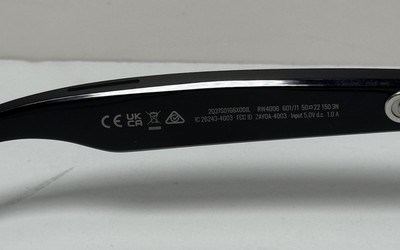 Ray-Ban Meta Wayfarer Smart Sunglasses RW4006 #4
